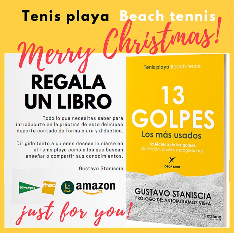 ¡¡¡ Un buen REGALO PARA ESTAS FIESTAS <a href="/BeachTennisAlm/">BEACH TENNIS ALMERÍA</a> !!! gustavostaniscia.es/13golpes