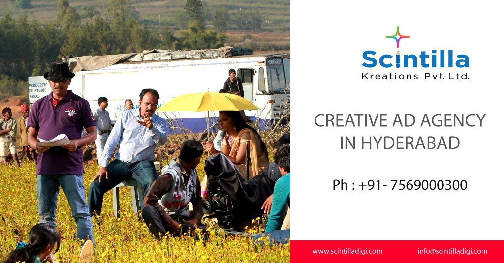 ScintillaADs's tweet photo. Creative Ad Agency in Hyderabad - @AdAgencyInHyd 
For more details visit our site: https://t.co/KikgtNiLoy
Contact us : 7569000300,9030006330
#adfilms #corporatefilms #TVCads #branding #documentaryfilms #walkthroughfilms #advertising https://t.co/fdeLkpL6em
