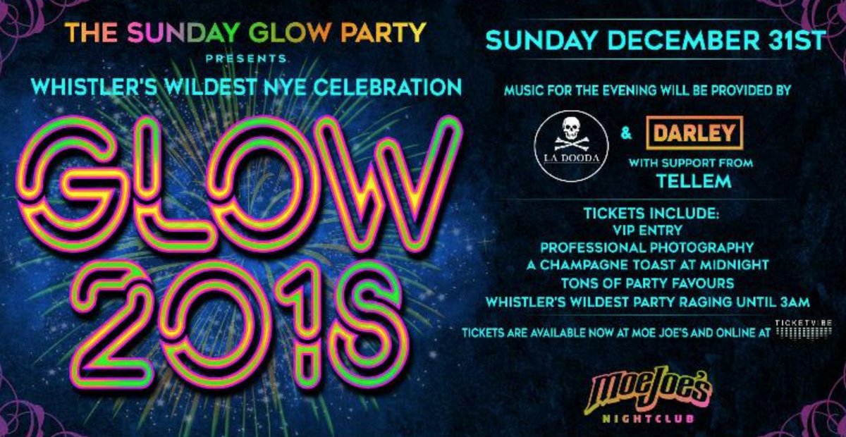 FLSFDRMS's tweet image. Looking for a party in #Whistler this #NYE2018 check out @moejoeswhistler as this looks like it's going to be a great way to see in the New Year! Popping until 3am #AllTheFeels #SeaToSky🏔️