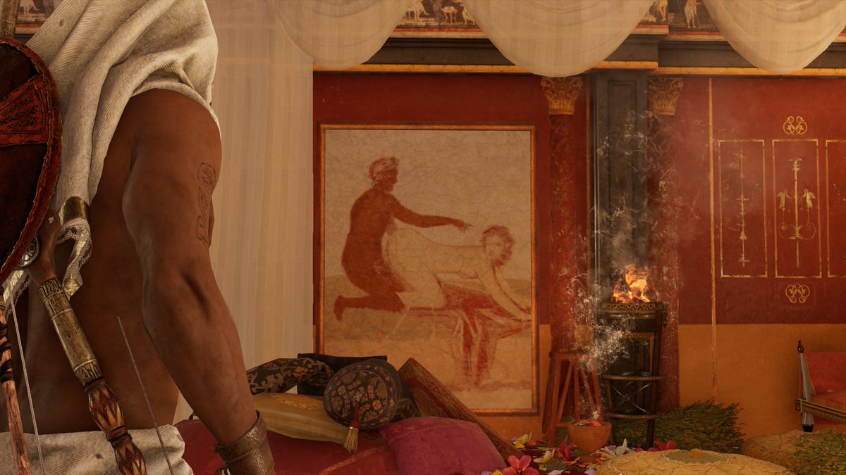 Guess interracial sexy time was the thing in ancient Greece lol! #Teamswirl #ACO #PS4share #Wtf