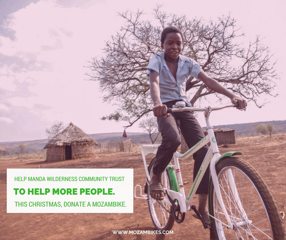"You can't buy happiness, but you can buy a bicycle and that's pretty close". Help Manda Wilderness Community to acquire bicycles for local people in Manda to help them access healthcare, clean water, schools, jobs, and local markets. Donate Today: goo.gl/tvU8u2