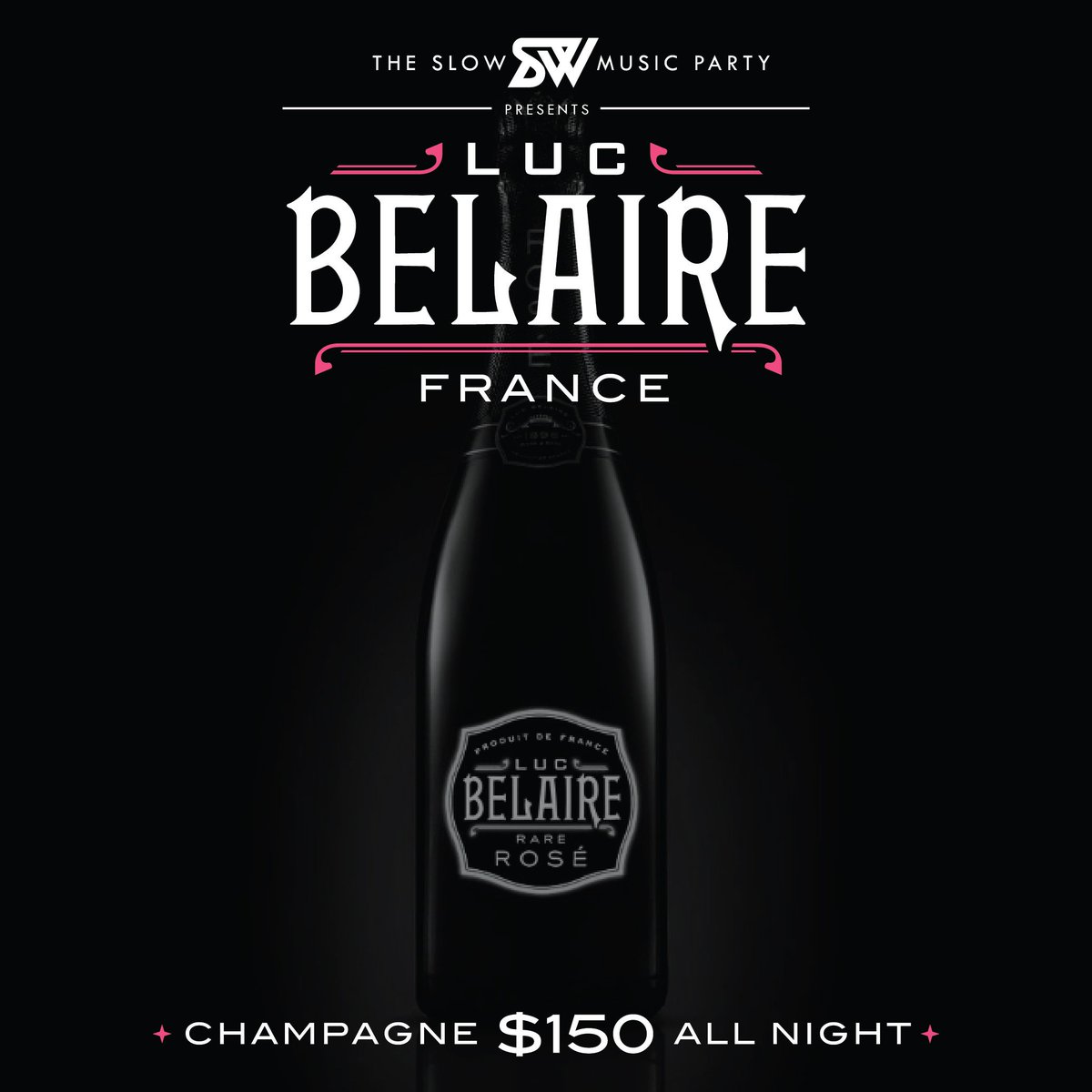 This Friday - #SlowWine inside of #BossClub.