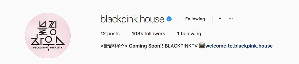 blackpinkau's tweet photo. BLACKPINK TV (BLACKPINK HOUSE) IS COMING SOON. Let's be patient BLINKS! https://t.co/QsojrDEyha