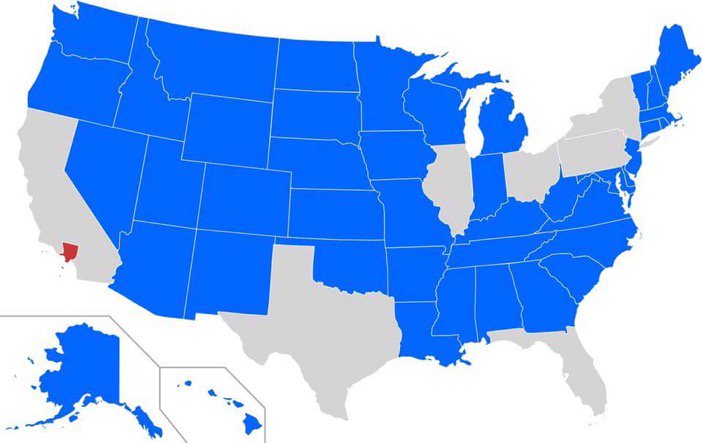NinjaEconomics's tweet image. States with a population smaller than Los Angeles County.
