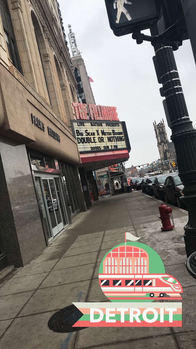 bdurecki's tweet image. 2 hours in the cold for wristbands and an hour in the cold to get in the doors! @BigSean @MetroBoomin put on an amazing show at the Fillmore #detroit #doubleornothing #getthealbum 🔥🔥