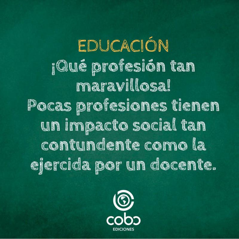 EdicionesCOBO's tweet photo. ¡Gracias a todos los docentes venezolanos por su entrega y dedicación! #FelizLunes #11Dic https://t.co/FZiVsv82du