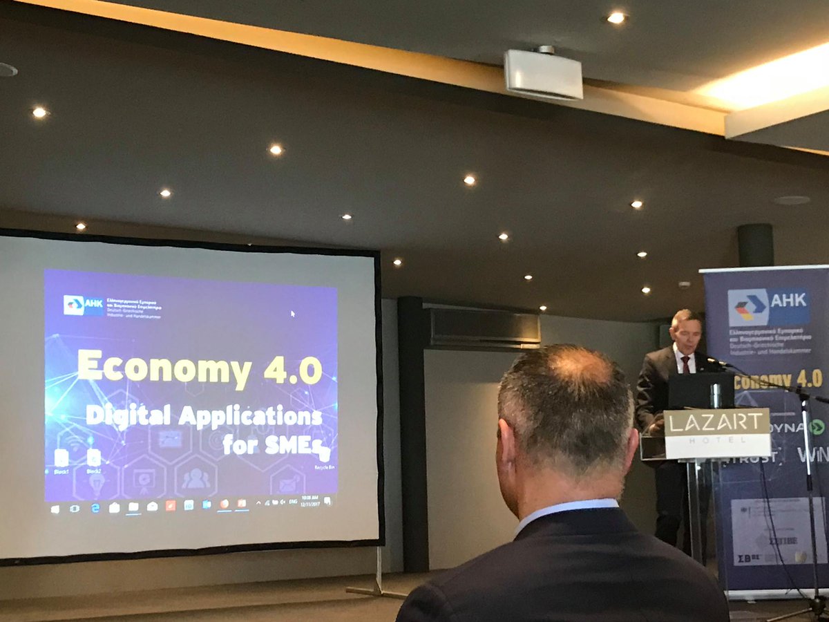 itrustdigital's tweet photo. Sharing insights & guidance on all things digital is part and parcel of our mindset!
iTrust Digital is a proud sponsor & speaker at the "Economy 4.0 Digital Εφαρμογές για MME" workshop by the German Hellenic Chamber . #happeningnow #lazartskg #itrustdigital https://t.co/FD6u2RWofK