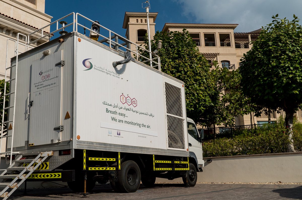 The Environment Agency - Abu Dhabi (@eadtweets) on Twitter photo #EAD’s Mobile air monitoring unit <a href="/cleanairforum/">Clean Air Forum</a>. This unit is deployed in situations that require monitoring in areas that are far from EAD’s fixed air monitoring stations #EAD’s Mobile air monitoring unit <a href="/cleanairforum/">Clean Air Forum</a>. This unit is deployed in situations that require monitoring in areas that are far from EAD’s fixed air monitoring stations