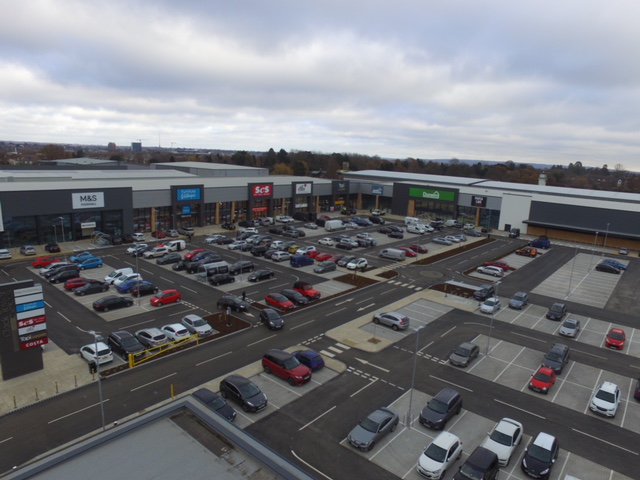 Readie Construction is proud to announce the completion of Clock Tower Retail Park, Chelmsford for Exton Estates &amp; <a href="/AberdeenAssetUK/">Aberdeen Asset UK</a>. The works included the design &amp; construction of a new retail park, the design and construction of 3 no industrial units and S278 Highway works.