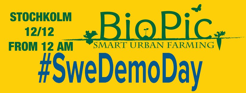 universinet's tweet photo. Domani #BioPic_it a Stoccolma in Svezia  allo Sweden Demo Day, con oltre 800 startup da tutto il mondo. Condividete e sostenete l'"Orto Italiano",  regalate BioPic a Natale! https://t.co/AsoMP5lvkw https://t.co/uhtF0nsi4I