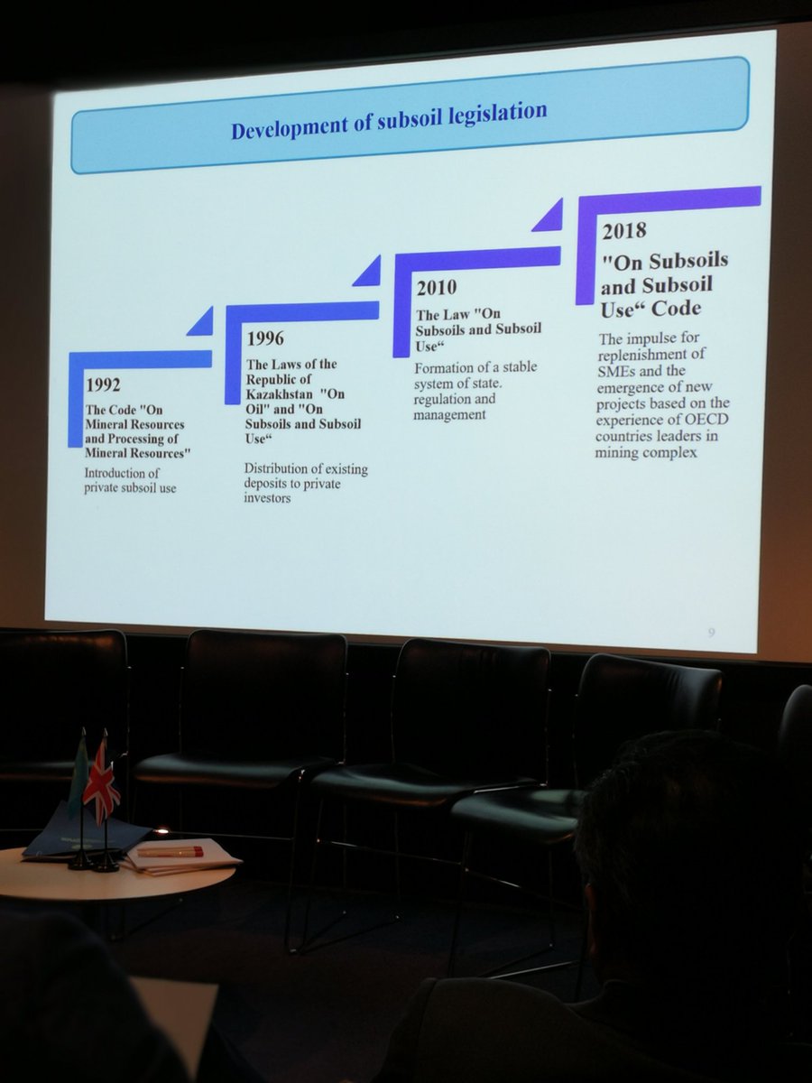 RosLund1's tweet image. Ambassador of Kazakhstan to the UK says the new #MiningCode in 2018 will revolutionize the industry