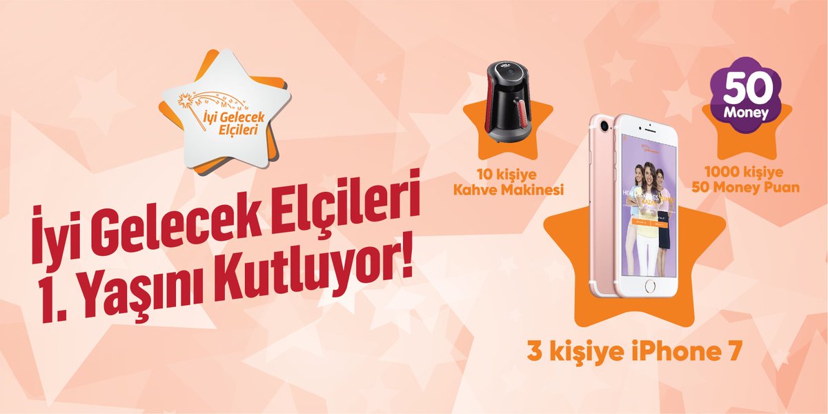 İyi Gelecek Elçileri 1 yaşında! Kutlama sevincimizin bir parçası olmak ve muhteşem hediyelerden birini kazanma şansı yakalamak için hemen çekilişe katılın! Son gün 24 Aralık. iyigelecekelcileri.migros.com.tr