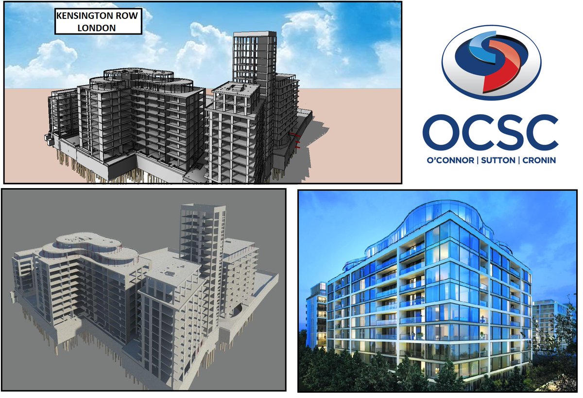 OCSC were appointed as the Structural Engineers for Kensington Row.  The site is located on Warwick Road, Kensington in London. The development comprises of 160 No. 1 to 5 bedroom apartments over 4 blocks together with basement plant space, and residential parking.