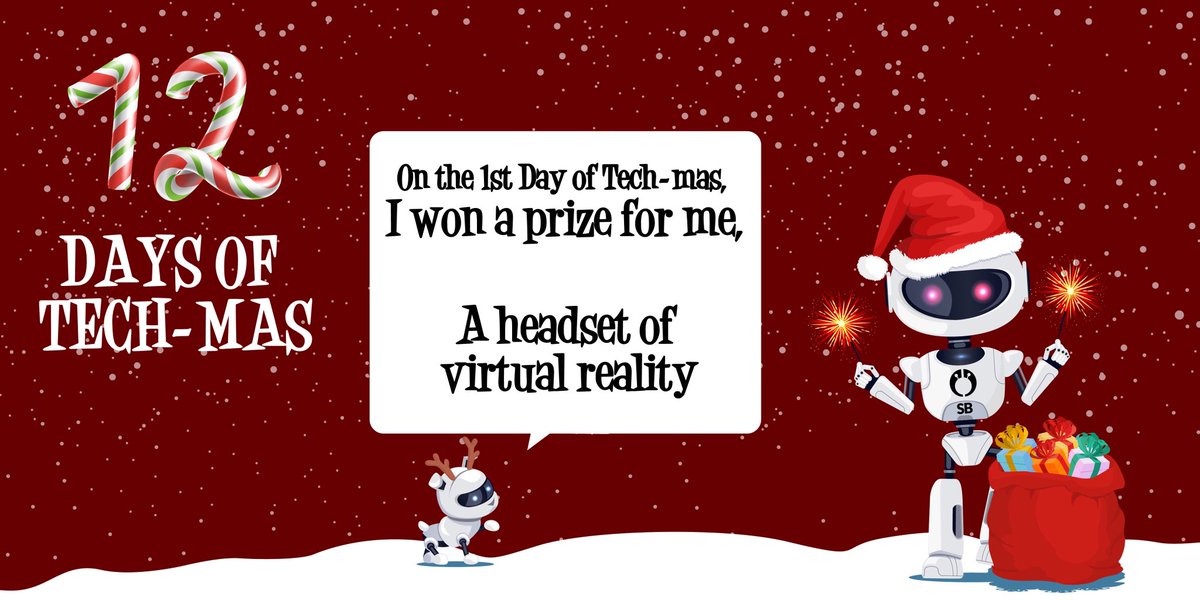 Space__Between's tweet image. On the first day of tech-mas... Remember: like, follow and retweet to win up to 3 entries. 🎁
Good luck! 

#win #enter #giveaway #12DaysofChristmas