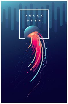 fremox59's tweet photo. I made a Jelly Fish poster with these awesome #liquidstyle illustrator brushes! https://t.co/tbMxagkrJV