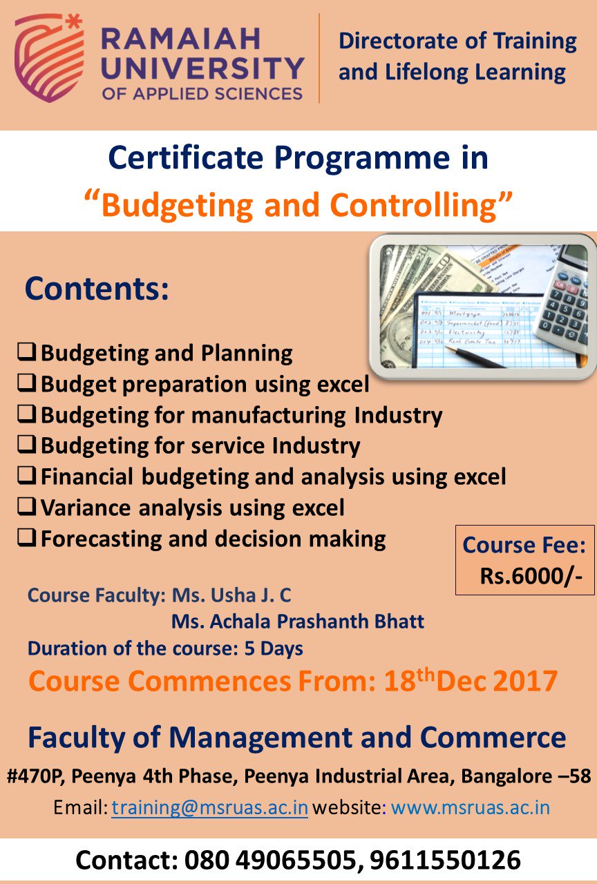 Ramaiah University of Applied Sciences on X: &ldquo;DTLL,@MSRUAS is 
