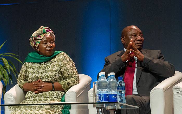 ewnupdates's tweet photo. [MUST LISTEN] #RoadToNasrec: What would SA look like under a #DlaminiZuma or #Ramaphosa presidency? In this exciting 3-part audio series, EWN's @TheRealClementM &amp; @StephenGrootes discuss key talking points in the showdown between the two candidates. https://t.co/SviIUsrS9W https://t.co/zPR69XgEPz