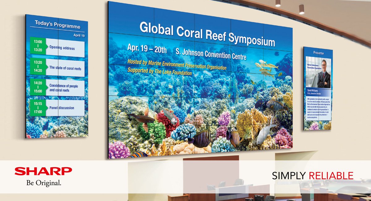 SharpSolMEA's tweet photo. Sharp PN-V701 features an ultra-slim bezel that enables you to combine fewer units to create a virtually seamless digital canvas.  https://t.co/ob40guZiFO #digital #videowall #Sharp #SharpMEA https://t.co/uT7dwTK1as