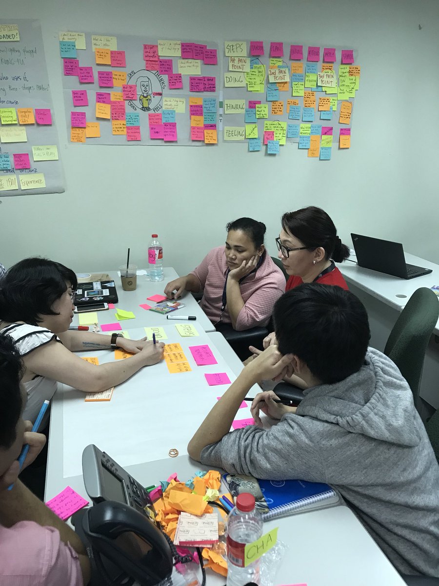 BPOTales's tweet photo. @IBM DesignThinking workshop happening now in Manila https://t.co/IjeOqkOE0Q