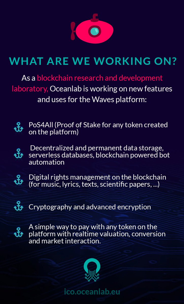 biggzi's tweet photo. If you believe the hype around @wavesplatform &amp; understand that in 2018 $WAVES will be the fastest growing #Blockchain platform! ...then I suggest you look into and purchase some $OCL by @oceanlab_eu as well! Who are developing great features for #WavesPlatform https://t.co/0jSTApWEtE