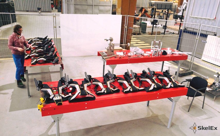 Ready to go! 
#SkelEx #exoskeleton #industrial #safety #ergonomics #startup