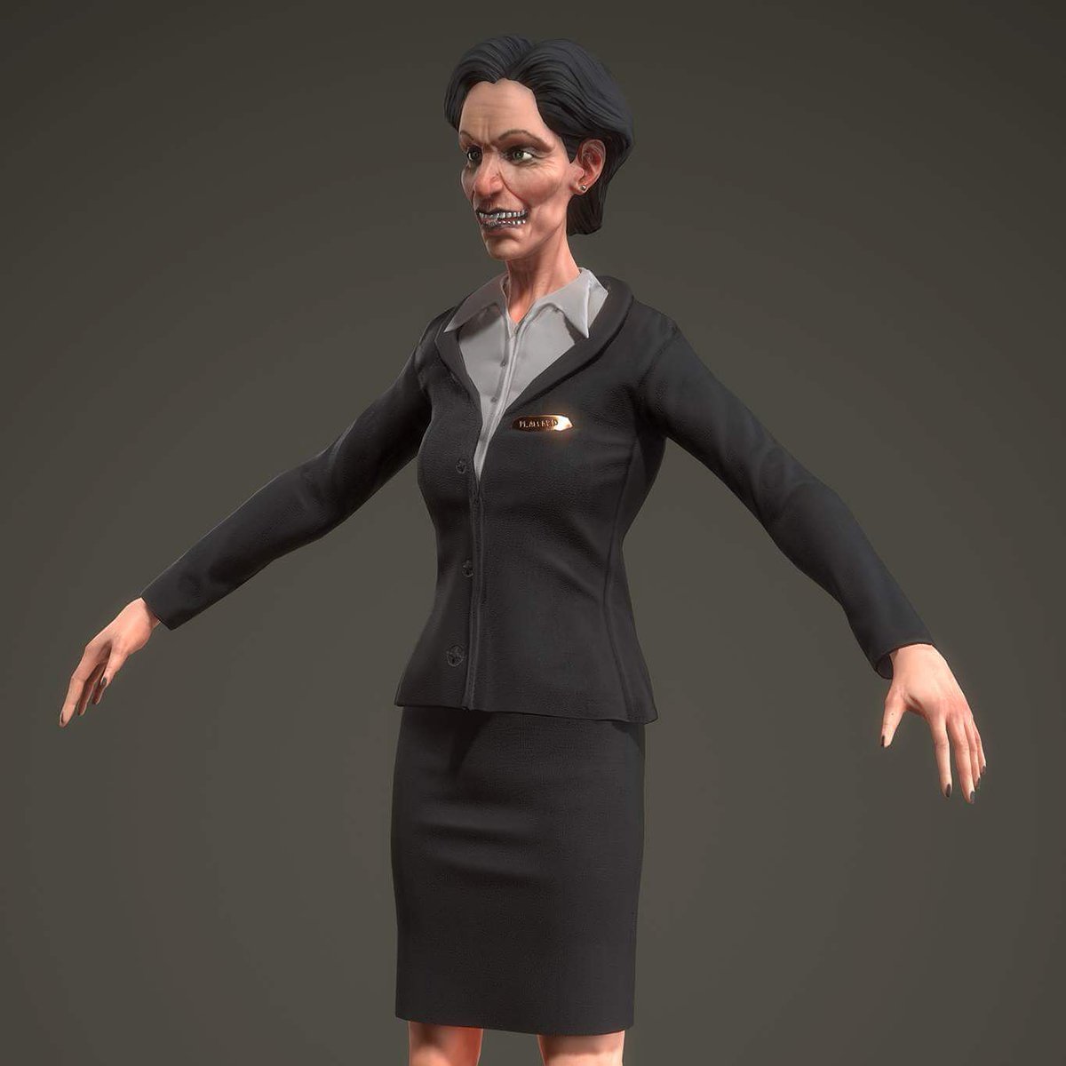 KJinteractive's tweet photo. Say hello to Margot Allard, keeper of hotel La Mère Allard in our upcoming #adventuregame.

#indiedev #BeneathTheWaves #pcgaming https://t.co/avJyrRFxcC