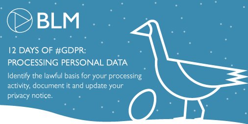 BLM_Law's tweet image. On the sixth day of Christmas my #GDPR adviser said to me… Document what personal #data you hold, where it came from and who you share it with...blmlaw.com/expertise/gdpr…  #ICO12Steps #DataProtection