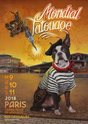 thisis369's tweet photo. Happy to announce that I will be joining the @mondialtatouage 2018 convention in Paris, France again next year! Still got some spots, email me for an app. on thisis369@gmail.com See you all there! https://t.co/jkh11HA0QV