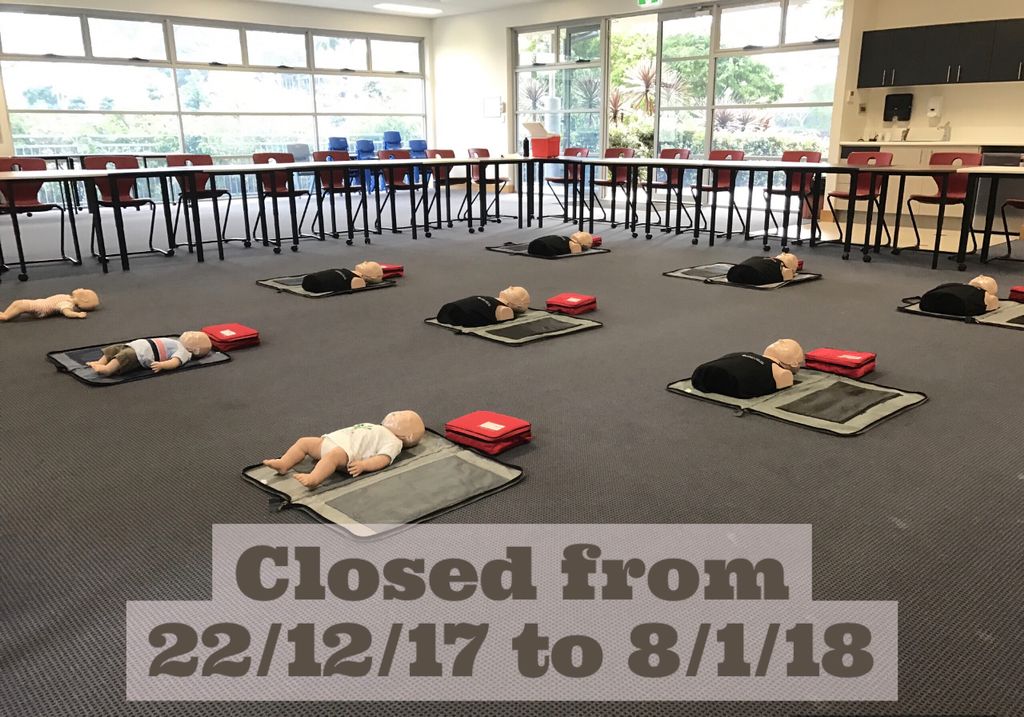 First_Aid_GC's tweet image. First Aid GC will close at 4pm on Friday 22nd December and reopen for business on Monday 8th January. 

Merry Christmas!