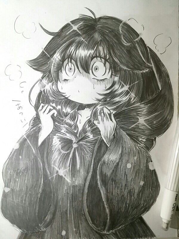 ヴ 暖房が効きすぎて思わずフードを脱ぐメイちゃん ヴ 暖房が効きすぎて思わずフードを脱ぐメイちゃん