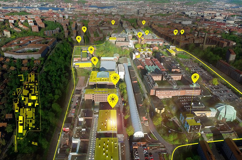 chalmersnyheter's tweet photo. Campus Johanneberg på #chalmersftw blir en av Sveriges solcellstätaste stadsdelar i en satsning som kommer att göra campus till en unik forskningsmiljö i Europa #swgreen, #solceller, #gbgftw, #solenergi, #energi @chalmersfast @akademiskahus https://t.co/UZ1vqT3AIQ https://t.co/hi0XpNk7zo