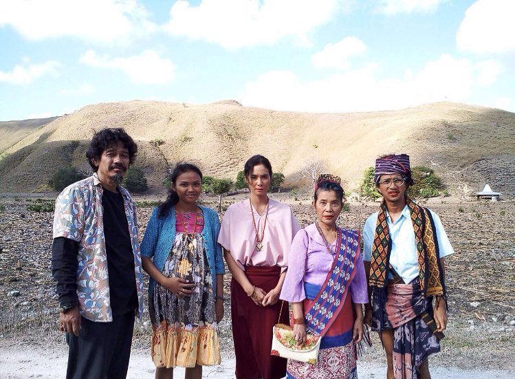 Para pemeran film 'Marlina si Pembunuh dalam Empat Babak'.