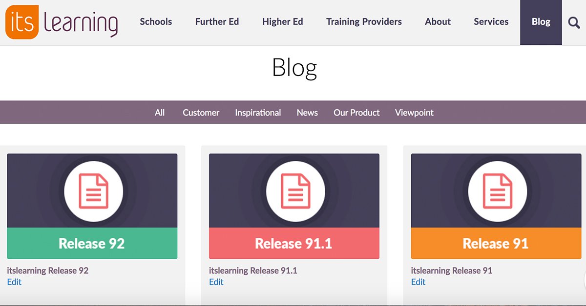 itslearningUK's tweet photo. Check out our latest releases to see what's new with the itslearning  platform #itsVLE #platformupdates https://t.co/d4szMvV0e3 https://t.co/LwX8ngvnY8