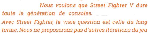 PiurTV's tweet photo. Relisez ces citations de Capcom maintenant que SFVAE est annoncé ! https://t.co/R3GzZj6CAM