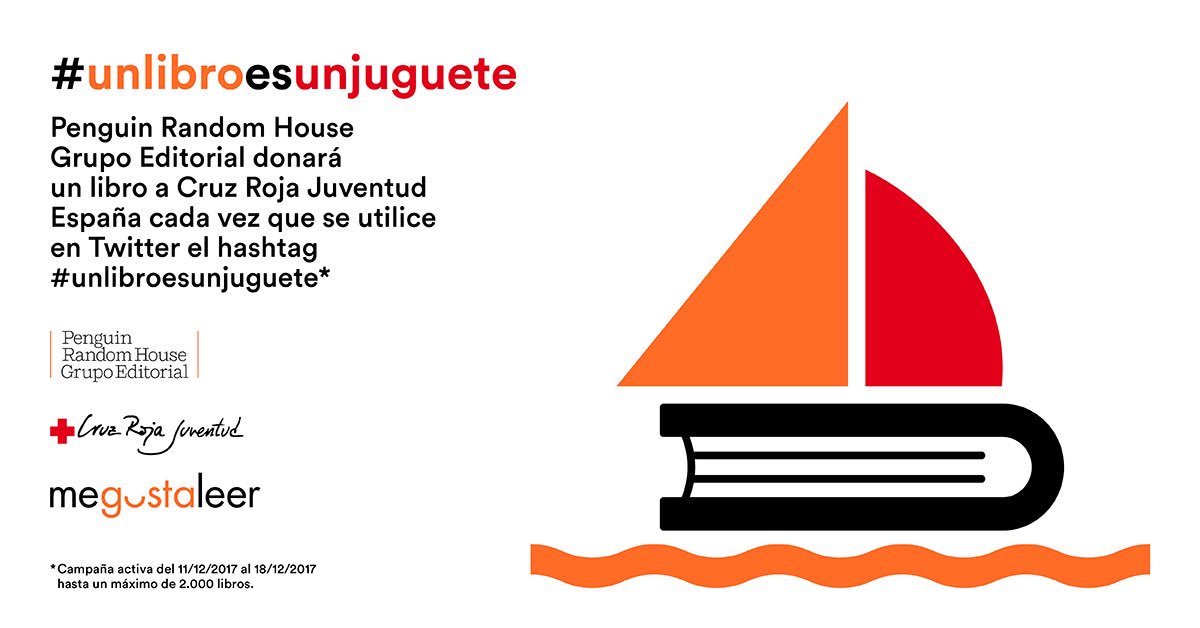 penguinlibros's tweet image. Gracias a todos por vuestro apoyo. Hemos superado con creces nuestro objetivo y hemos conseguido de largo 2.000 tuits que significan 2.000 libros para @CRE_Juventud por eso queremos que sean 2.000 más ¿Nos ayudas de nuevo a lograrlo? #unlibroesunjuguete