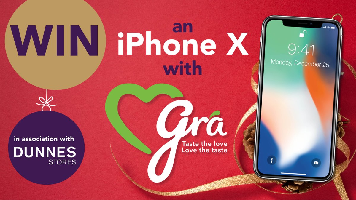 Grá Produce (@gra_produce) on Twitter photo To celebrate the launch of our Grá “Unmistakably Irish” herb range in <a href="/dunnesstores/">Dunnes Stores</a> we’re giving away a 64GB iPhone X. Follow & RT to enter To celebrate the launch of our Grá “Unmistakably Irish” herb range in <a href="/dunnesstores/">Dunnes Stores</a> we’re giving away a 64GB iPhone X. Follow & RT to enter