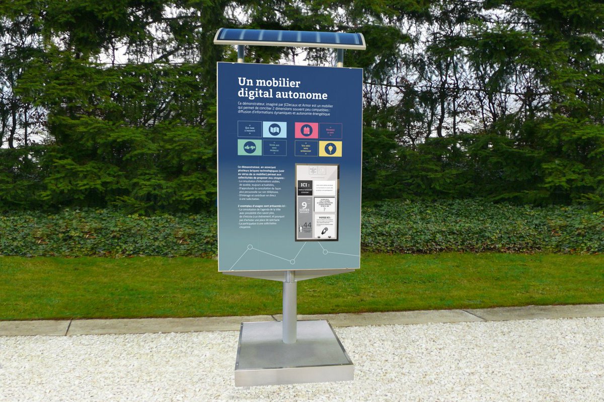 Jcdecaux Global On Twitter Street Furniture Goes Sustainable