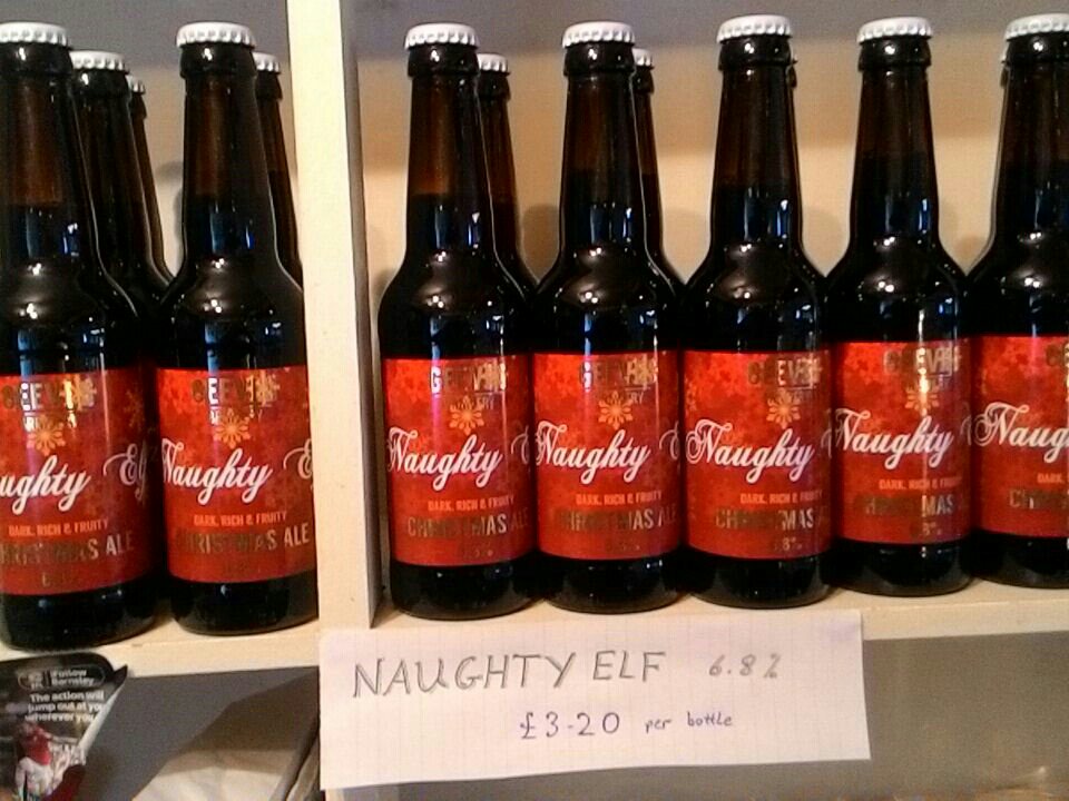 Head to  <a href="/GeevesBrewTap/">Anglers' Rest</a> Wombwell, Barnsley to grab your bottles of Naughty Elf. Superbly rich and fruity, perfect for Xmas #barnsleyisbrill