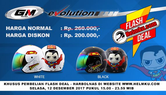 Helmku_Official's tweet photo. PROMO HARBOLNAS !

GM Evolution DC Superman!!!

nantikan promonya besok !
jangan sampe terlewatkan yaa

yukk klik https://t.co/YLKZ0XSy0n sekarang !

#helmet
#helmgm
#gmhelmet
#gmevolution
#superman
#helmku
#harbolnas
#haribelanjaonlinenasional
#haribelanjaonline
#promo
#discount https://t.co/h8Q0MsnRFY