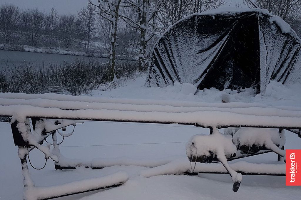 Big shout out to our mate Adam Gilbey, who ventured out at the weekend in his faithful old SLX v2 Bivvy to try his luck at catching a snow carp! ❄️

#Trakker #WrapItUp