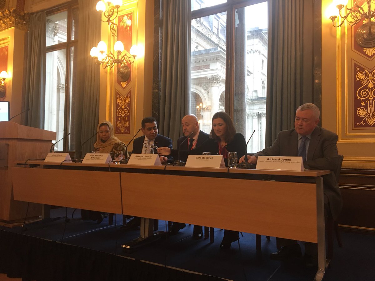 FCDOHumanRights's tweet photo. @foreignoffice #FoRB event to mark #HumanRightsDay with @tariqahmadbt @mervthomas @CSWadvocacy @AlissaWahid and @tinamariedc has started. Panel to discuss the role of faith actors in defending the rights of others. https://t.co/Y9B8Z5zYQd