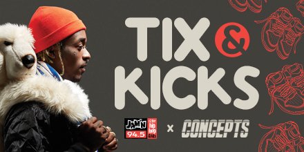 JAMN945's tweet photo. Back at it on a #Monday Wake up with the @breakfastclubam and get hooked up with your #TixAndKicks at 7:20! Stream live here: https://t.co/p6kn2dhzUg https://t.co/zgqLMxMZkW
