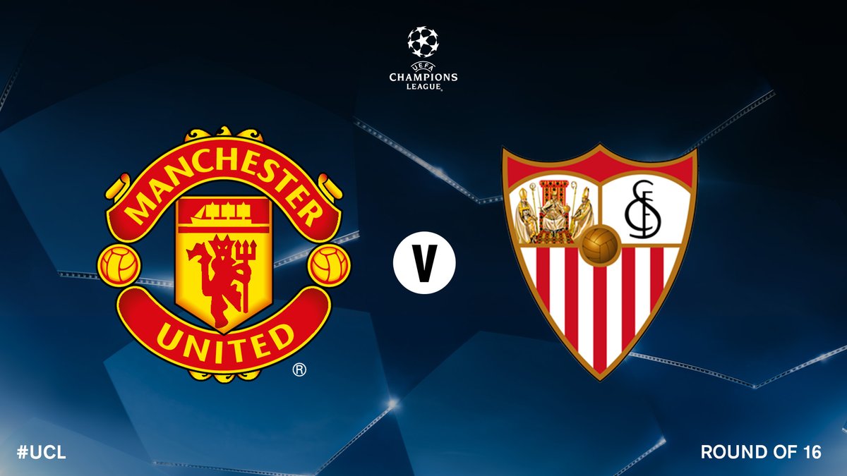 ManUtd_ID's tweet photo. #MUFC akan menghadapi Sevilla pada babak 16 besar @ChampionsLeague. United akan bertandang ke Spanyol untuk leg pertama pada 13/14 atau 20/21 Februari, dan leg kedua akan digelar 6/7 atau 13/14 Maret. #UCL https://t.co/S7YP1RHZj9