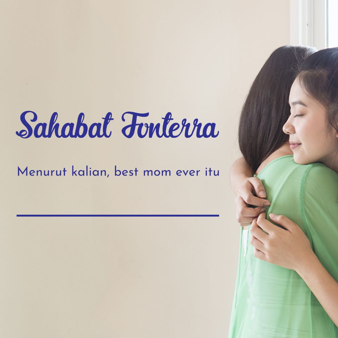 Fonterra_ID's tweet photo. Halo Sahabat Fonterra,

Kita mau nanya pendapat nih, menurut kalian sosok best mom ever itu seperti apa ya? Jawab yuk di comment di bawah ini :)

#bestmomever
#trustedgoodness
#fonterrabrandsindonesia https://t.co/c4zy6QWQFN