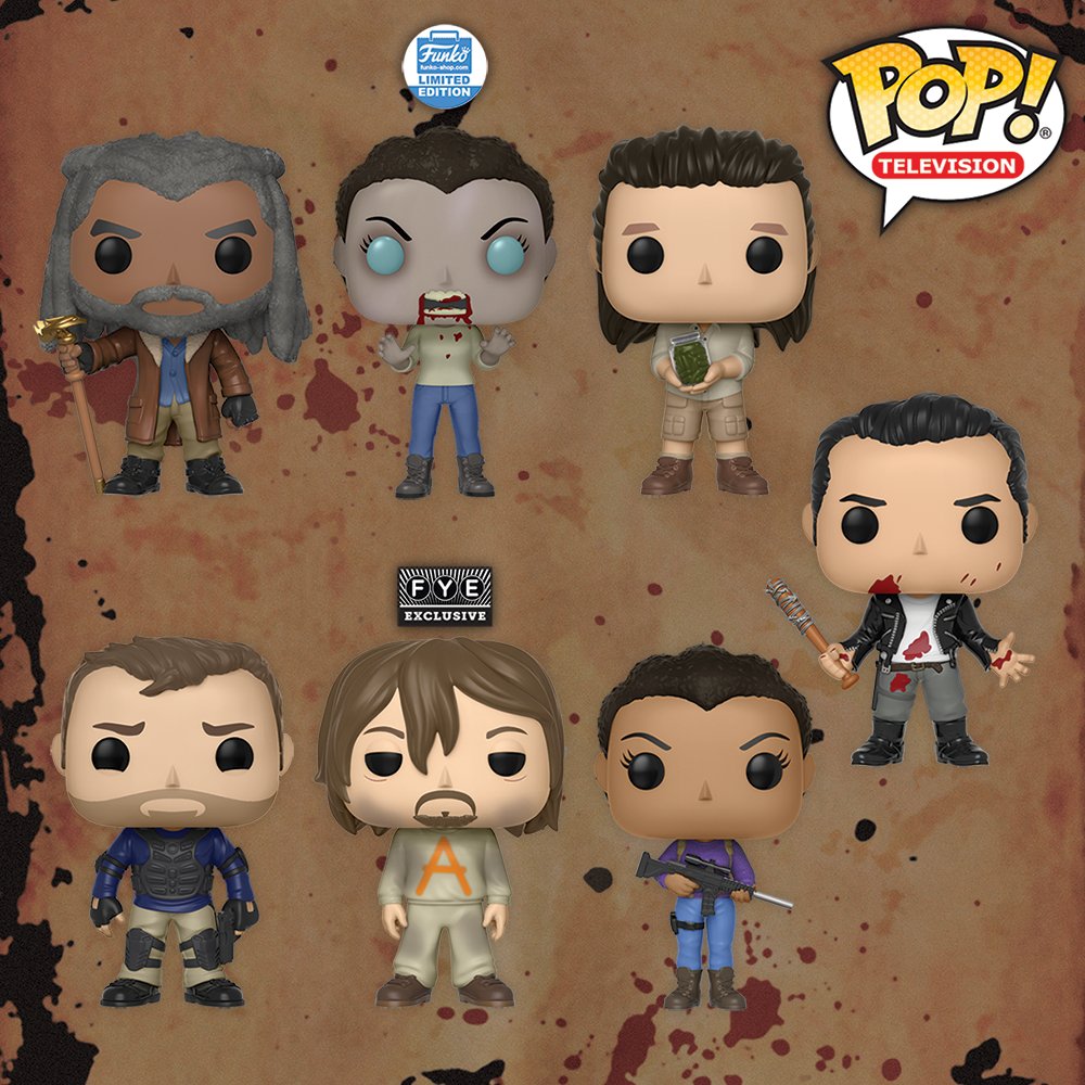 walking dead season 9 funko pop