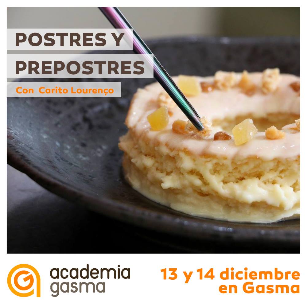 La repostería de restaurante y la panadería toman esta semana el relevo en la #AcademiaGasma 
El Mundo del pan 👉 goo.gl/tchxhW
Postres y prepostres 👉 goo.gl/kGpu26