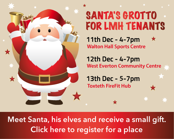 TorusFoundation's tweet image. *VENUE CHANGE* Come along to Santa's Grotto tomorrow from 4pm! Now being held at the West Everton Community Centre. bit.ly/2nR9ItN