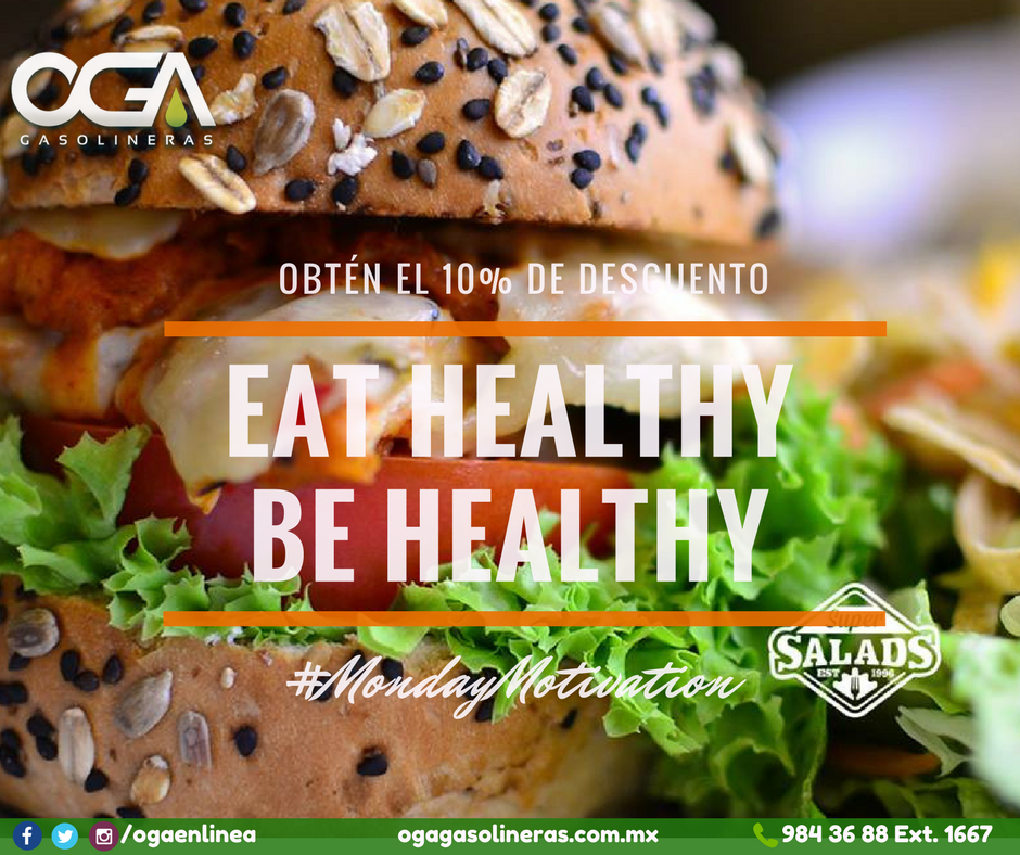OGAenLinea's tweet photo. ¡Come delicioso y saludable este inicio de semana!
Aprovecha hoy en ir a SUPER SALADS y al presentar tu OGACARD llévate un 10% de descuento en tu compra.

#SiempreCercaDeTi #OgaEnLinea  #EatHealthy #BeHealthy #Healthy #HealthyFood #Salads #Mazatlán https://t.co/qM47KV1UHx