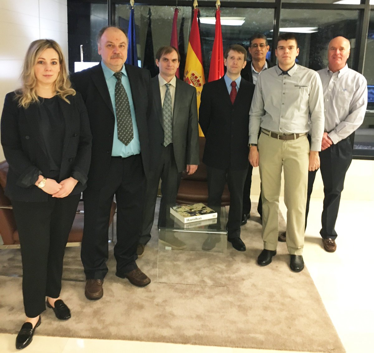 ILSLaunch's tweet photo. ON THE ROAD: ILS is in the beautiful city of Madrid for meetings with @Hispasat and Khrunichev State Research and Production Space Center. #ILS #ILSProton #rocket #satellite #Amazonas5 https://t.co/3XuvOhWONp