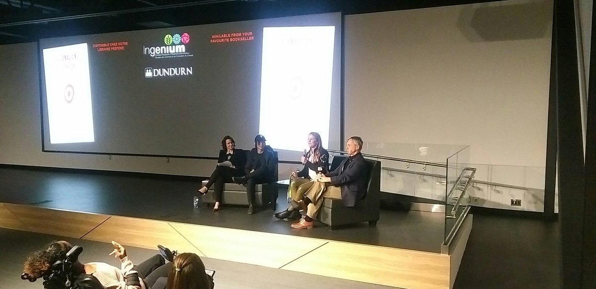 SciTechMuseum's tweet photo. Question for @ericawiebe from a student - "when did you first decide to be a wrestler?". Answer: "the first time my older sister tried to beat me up" 😁

#cdnfailures #innovationfestivalYOW https://t.co/vtjCWnwqGc